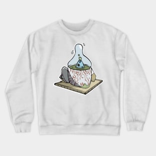 Fish in a Tea Cup Crewneck Sweatshirt